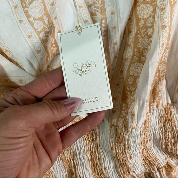 Mille Long Sleeve V-Neck Dress - Large (NWT) - Picture 6 of 10